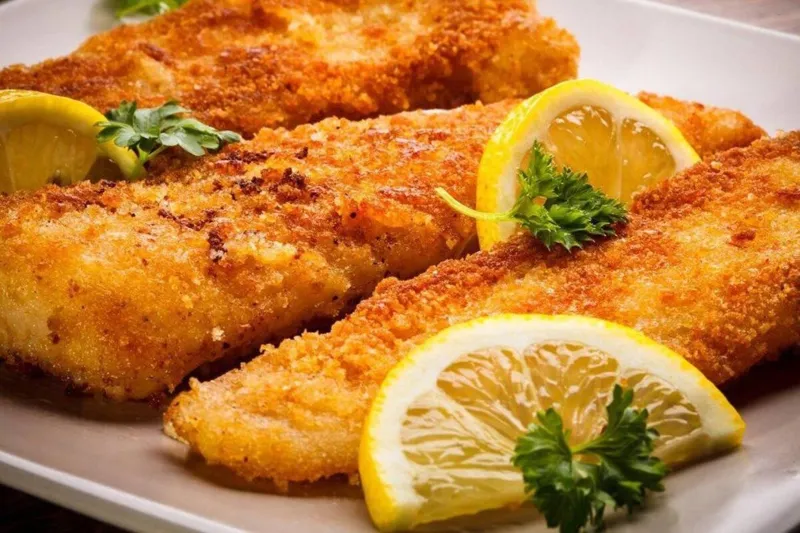 سمك فليه مقلي