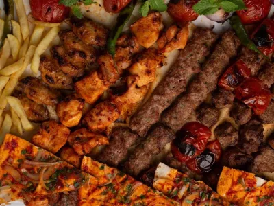مشكل (كباب + كفته)