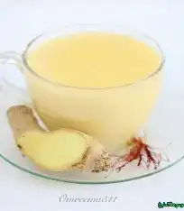 زنجبيل بالحليب